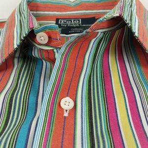 Polo by Ralph Lauren Multicolor Striped Men's Shirt